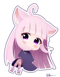 Nyeko chibi sticker