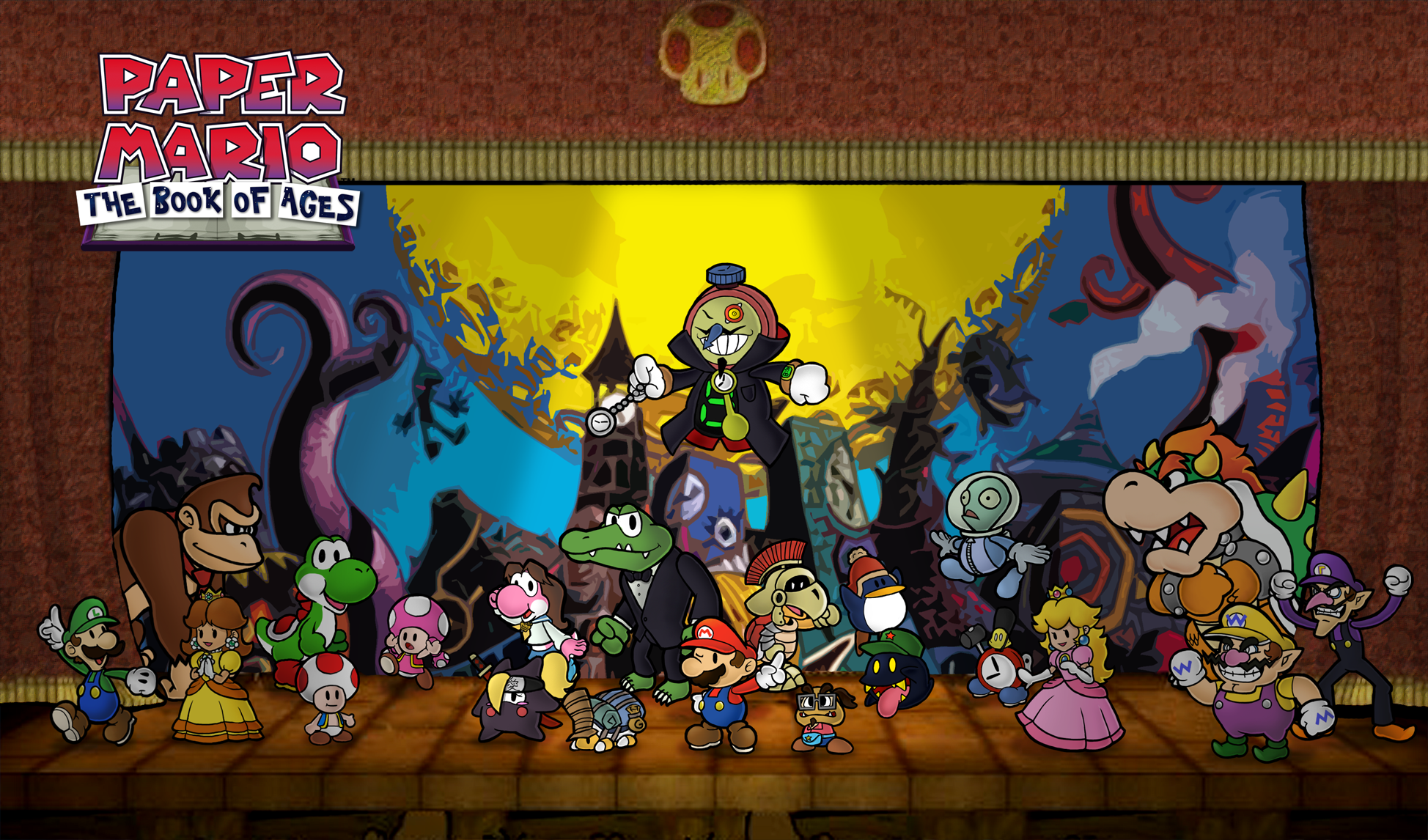 Paper Mario The Book Of Ages By Chetrippo On Deviantart Paper Mario The Book Of Ages By Chetrippo On Deviantart