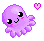 Pixel octopus