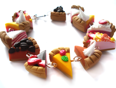 pie slice bracelet