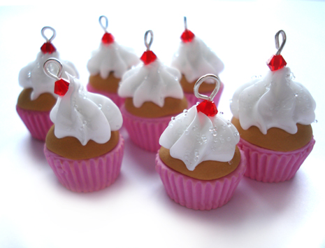 Creamy Crystal Cupcake Charms