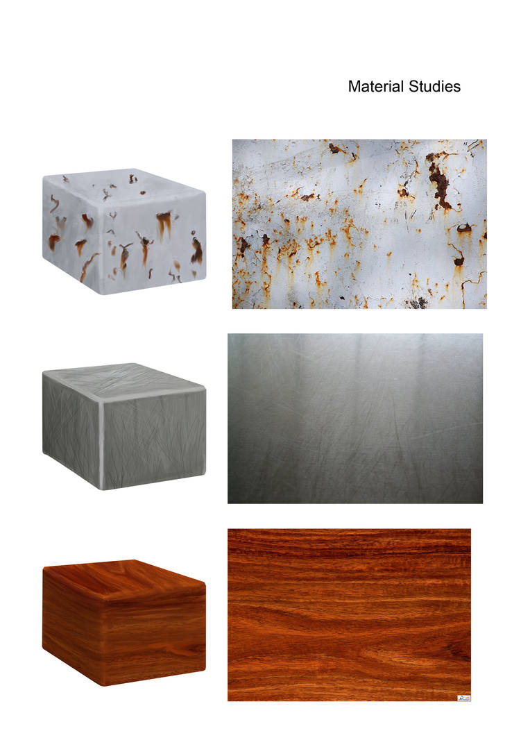 Material Studies 1 by eva-kyoya on DeviantArt