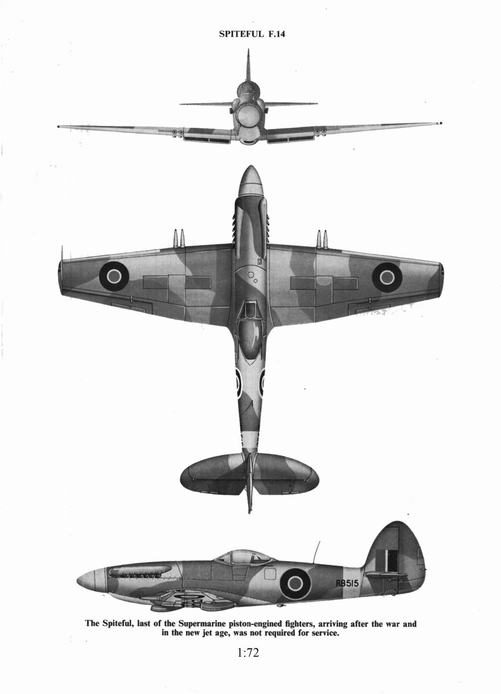 Supermarine Spiteful 14 by NSLC on DeviantArt