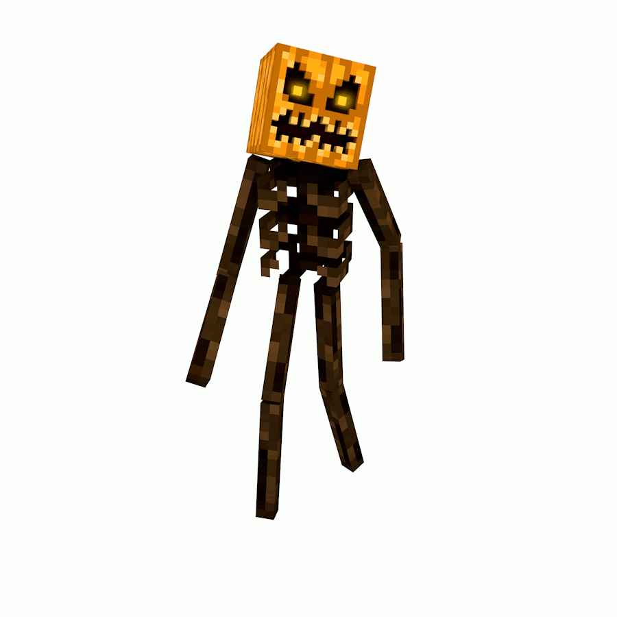 Pumpkin mimic (GIF)
