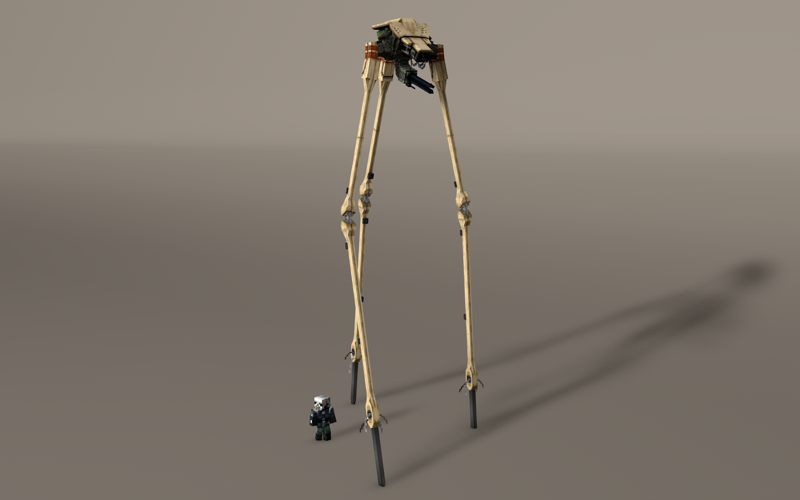 half life 2 strider and metrocop by