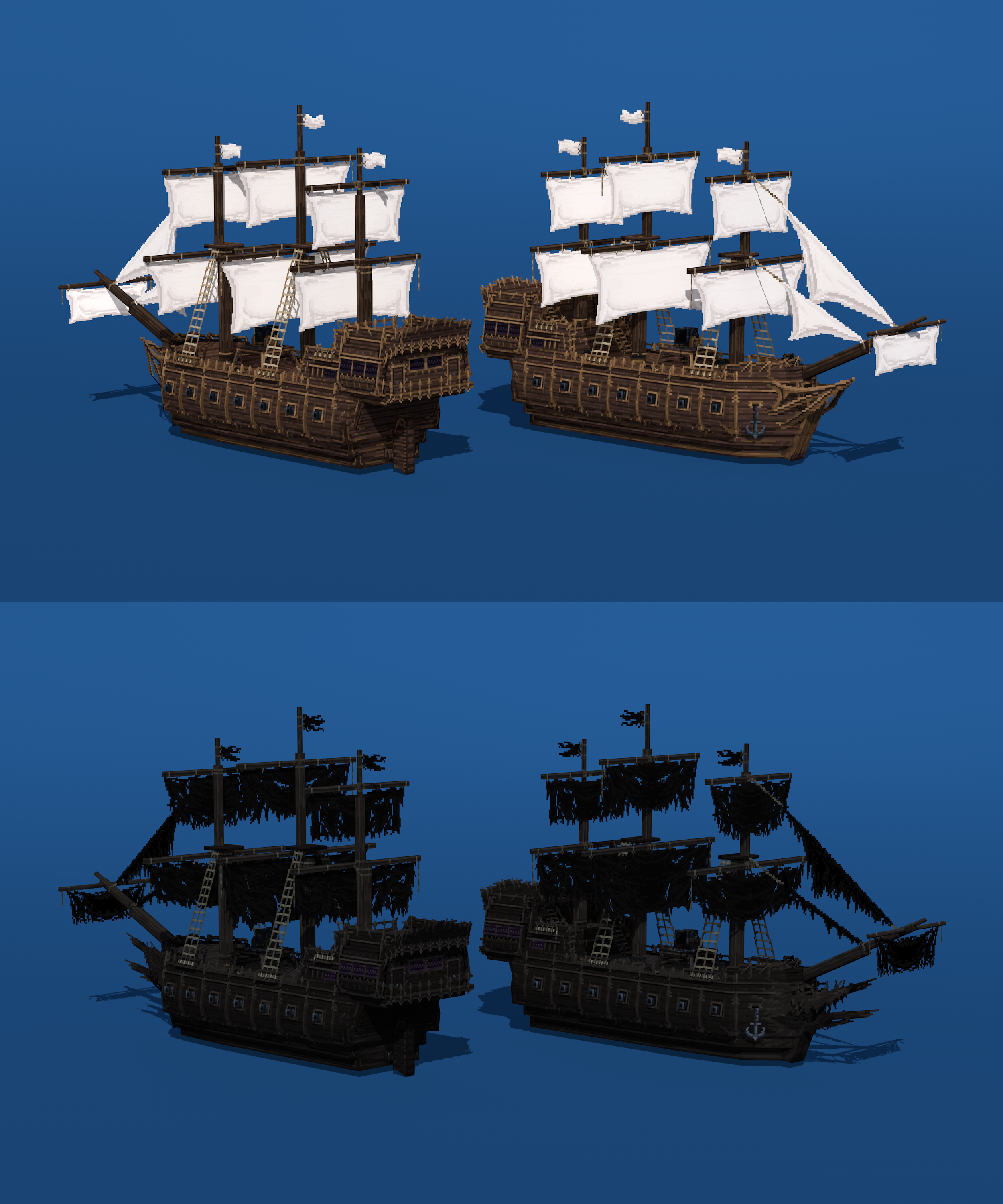 Ghost ship and purified version
