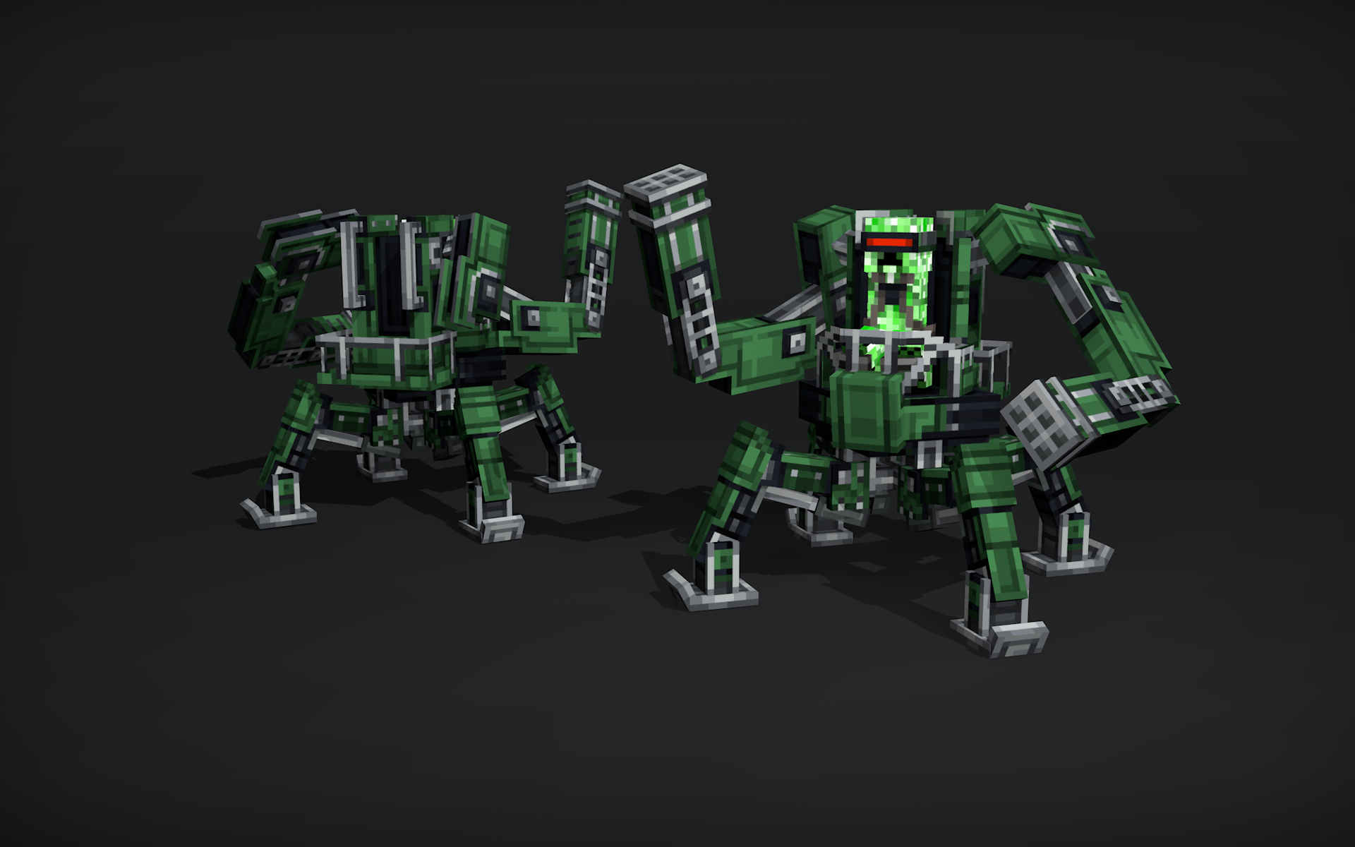 Green Menace- Battle Suits