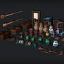 Myr - Obsidiant growth pool's props