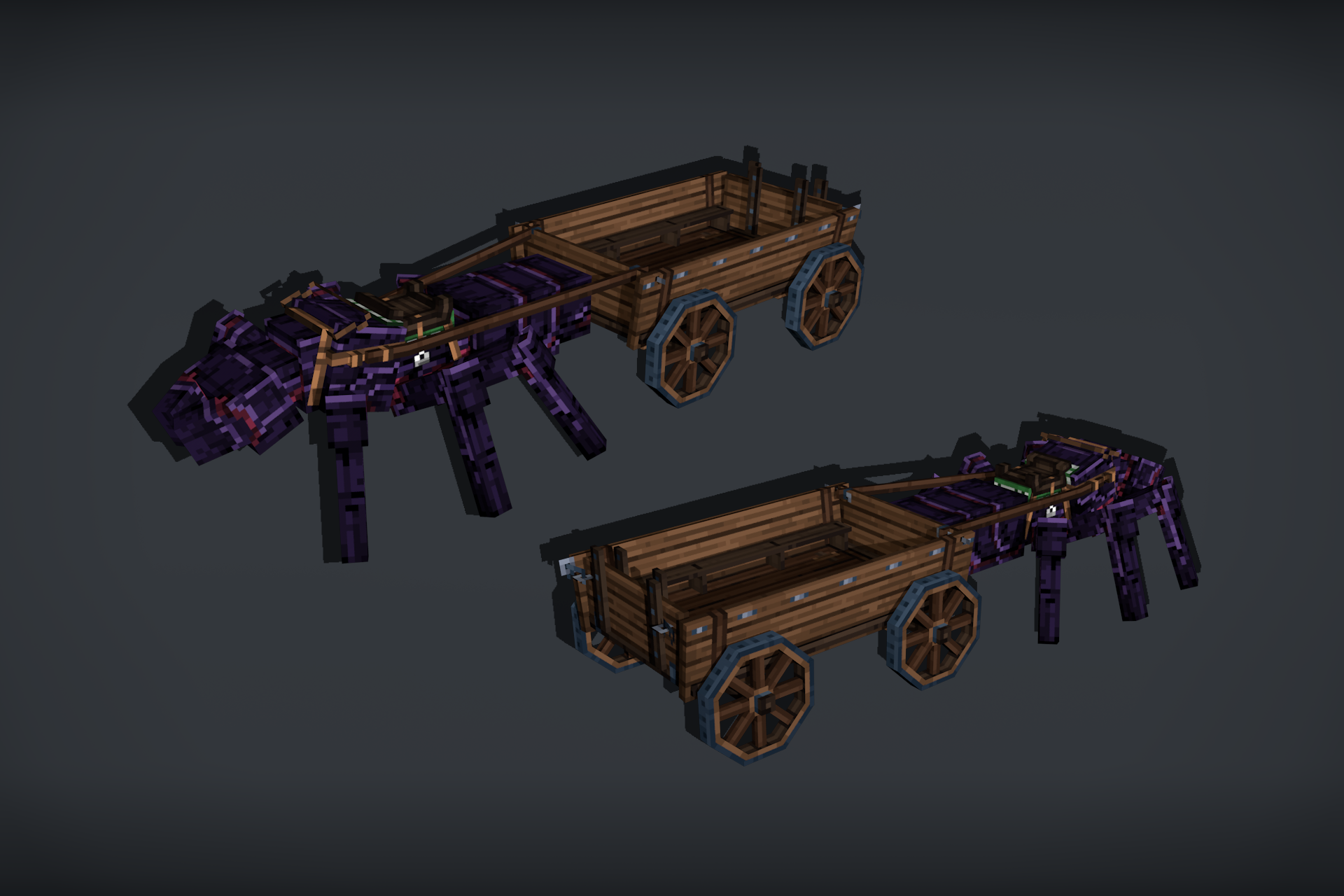 Myr Deviantart Myr - Obsidiant with carriage by ArthurBn on DeviantArt