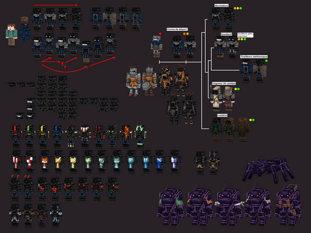 Myr Deviantart Myr - Armor evolution and tests by ArthurBn on DeviantArt