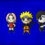 Naruto Team 7 Wind Waker Style