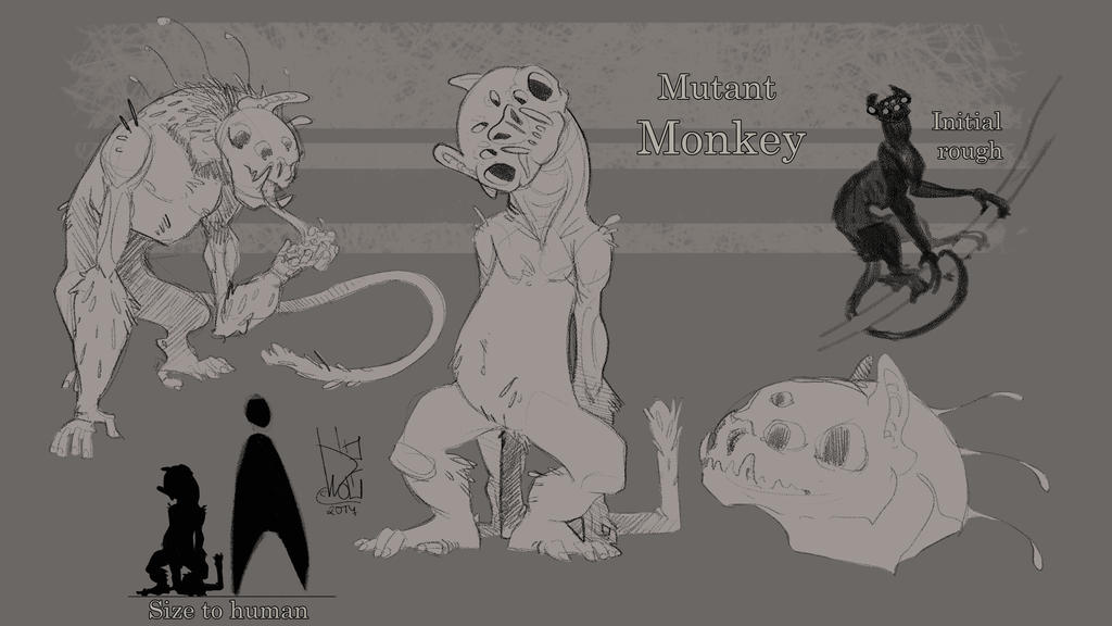 Development Work 2 Mutant Monkey