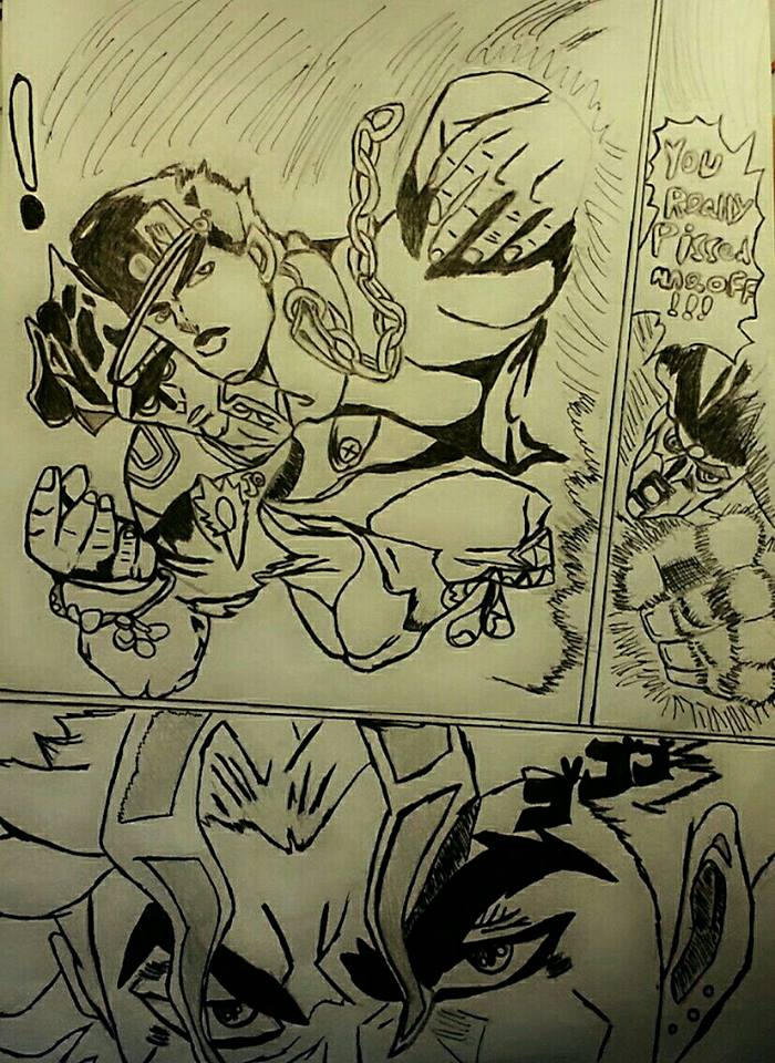 Kartofler bibliotekar Romantik My Jojo's Bizarre Adventure Fan Made Manga Strip by Mystico169 on DeviantArt