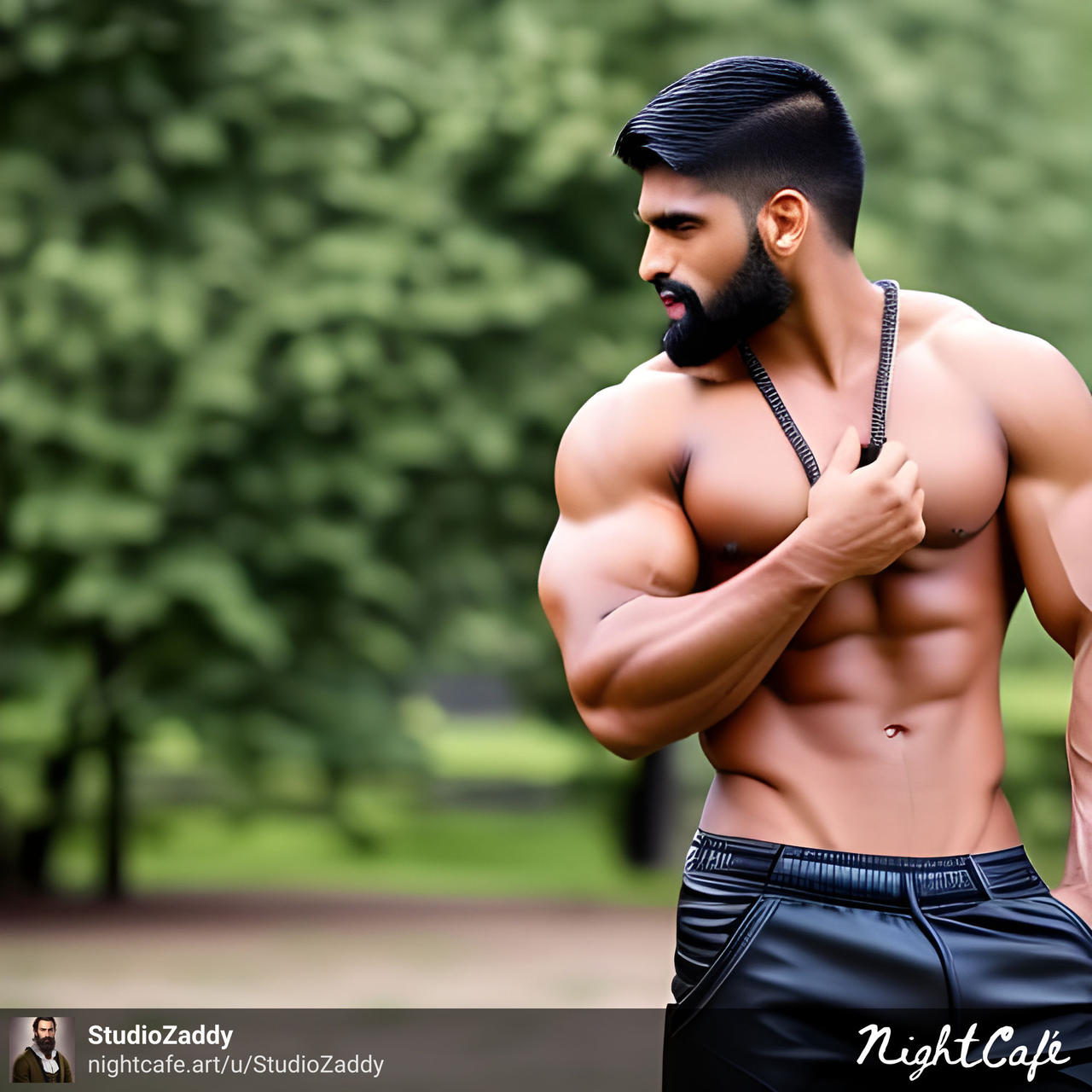 Dark Beard Muscle by Zaddy-BDE on DeviantArt