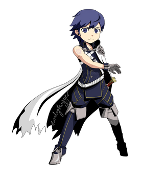 Etrian Odyssey x Fire Emblem: Awakening (Chrom)