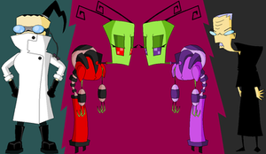 Rule 63 Invader Zim: Supporting Characters