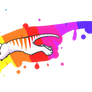 Thylacine Rainbow Splash