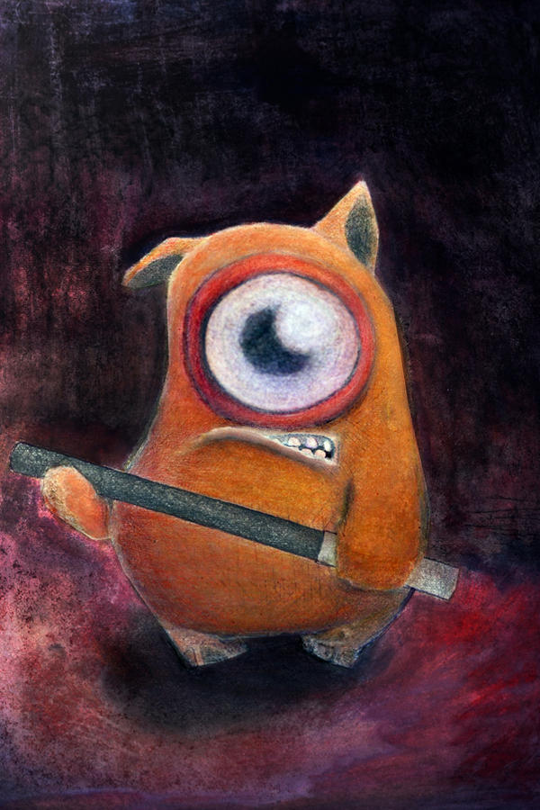 chicken nugget monster by immunityResearch