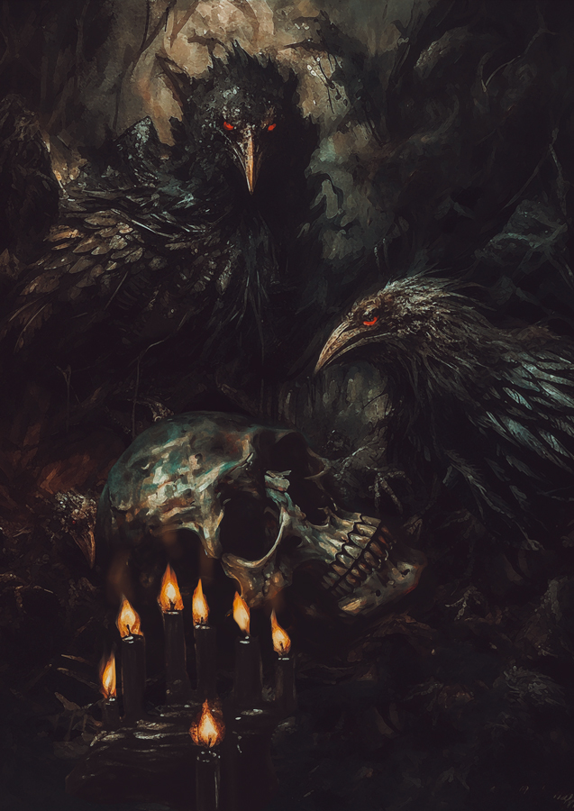 Crow Spells Crow Ritual by AndrejZT on DeviantArt