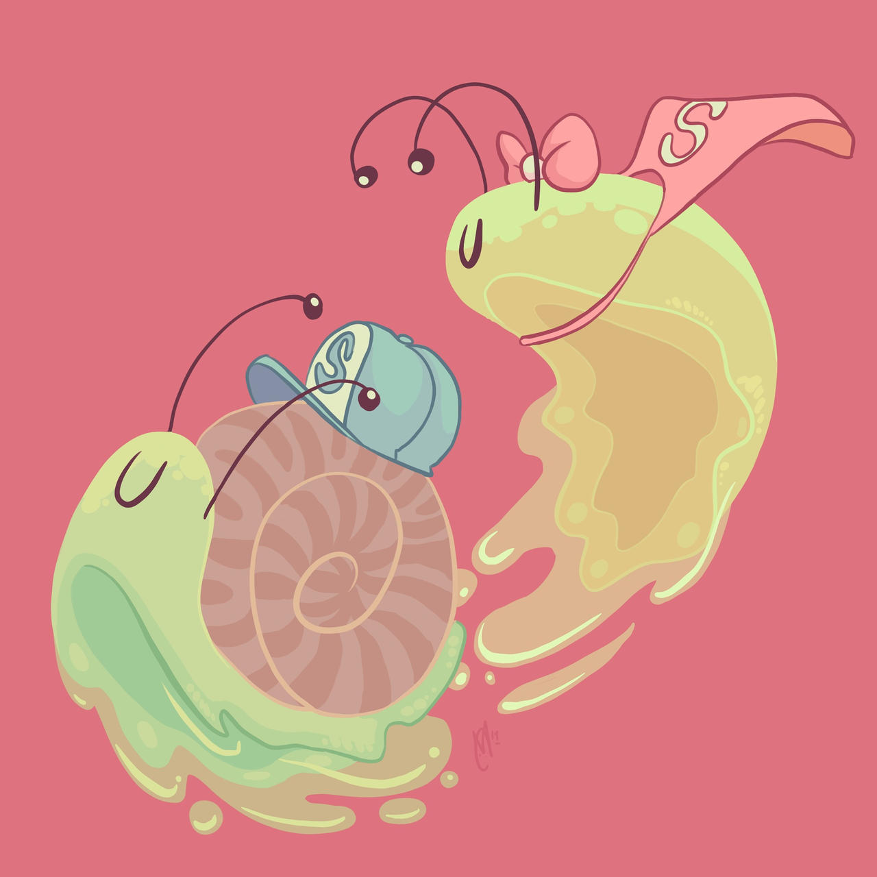 Art Prompt - Slug and Snail!