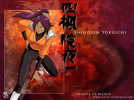 Bleach WP - Shihouin Yoruichi