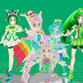 MMD The power of Green Precure