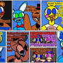 Blinded animatronics p3. FNaF fan comic