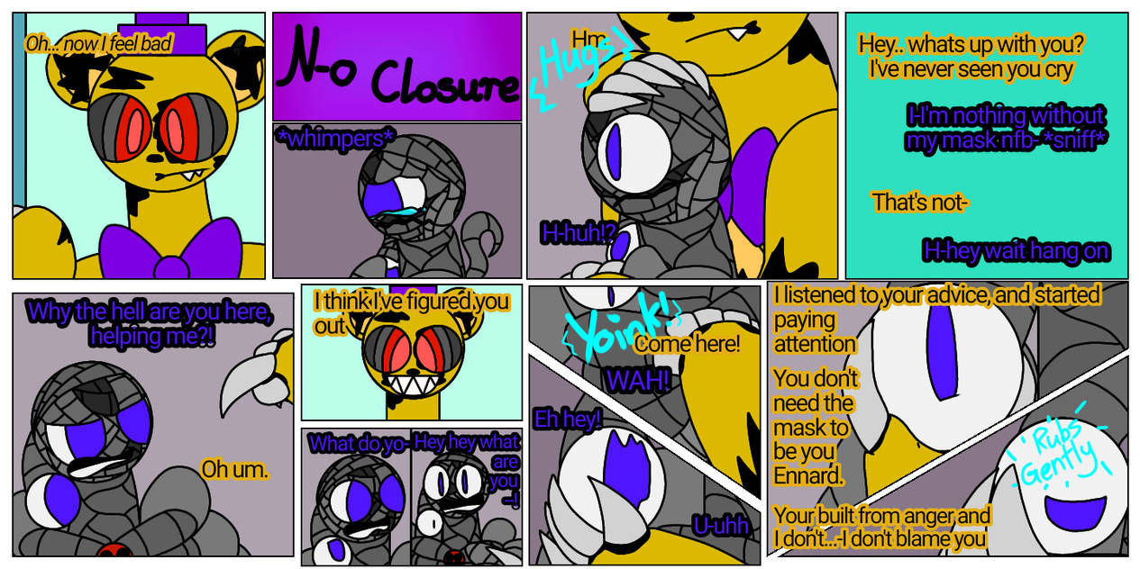 N-o Closure. p1 FNaF fanmade comic by SkywarpAlex on DeviantArt