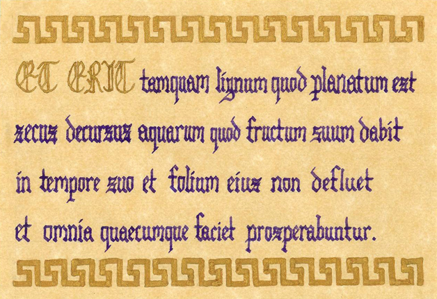 Psalm 1:3 in Latin