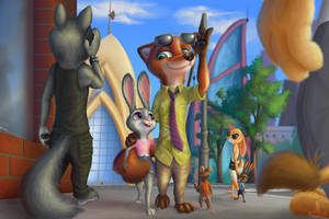 a Lovely day in Zootopia