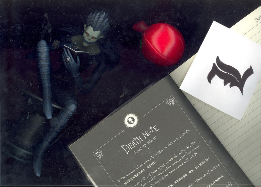 Death Note -scan art- by Tsuki-moonwolf on DeviantArt