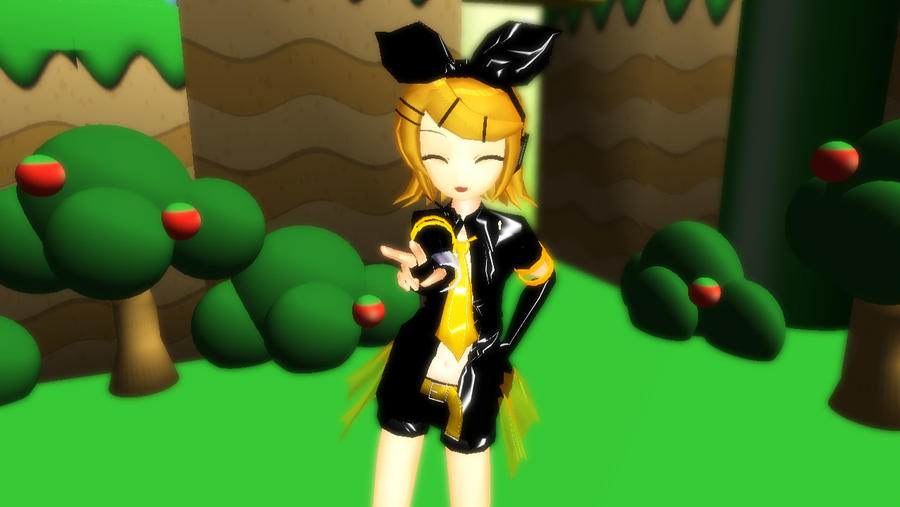 MMD Rin by TechnologicalCat on DeviantArt