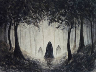 Misty Forest by SueMArt