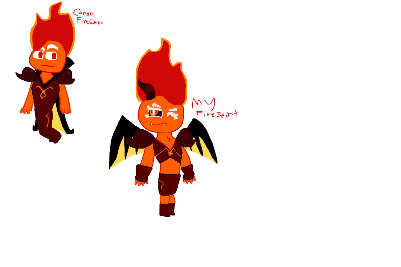 Fire Spirit art by nukebomb70 on DeviantArt