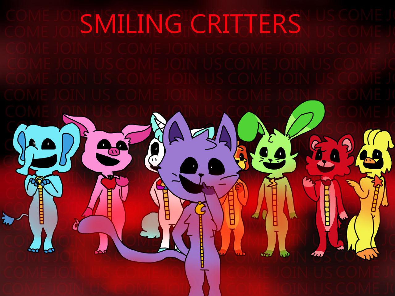 Smiling Critters by nukebomb70 on DeviantArt