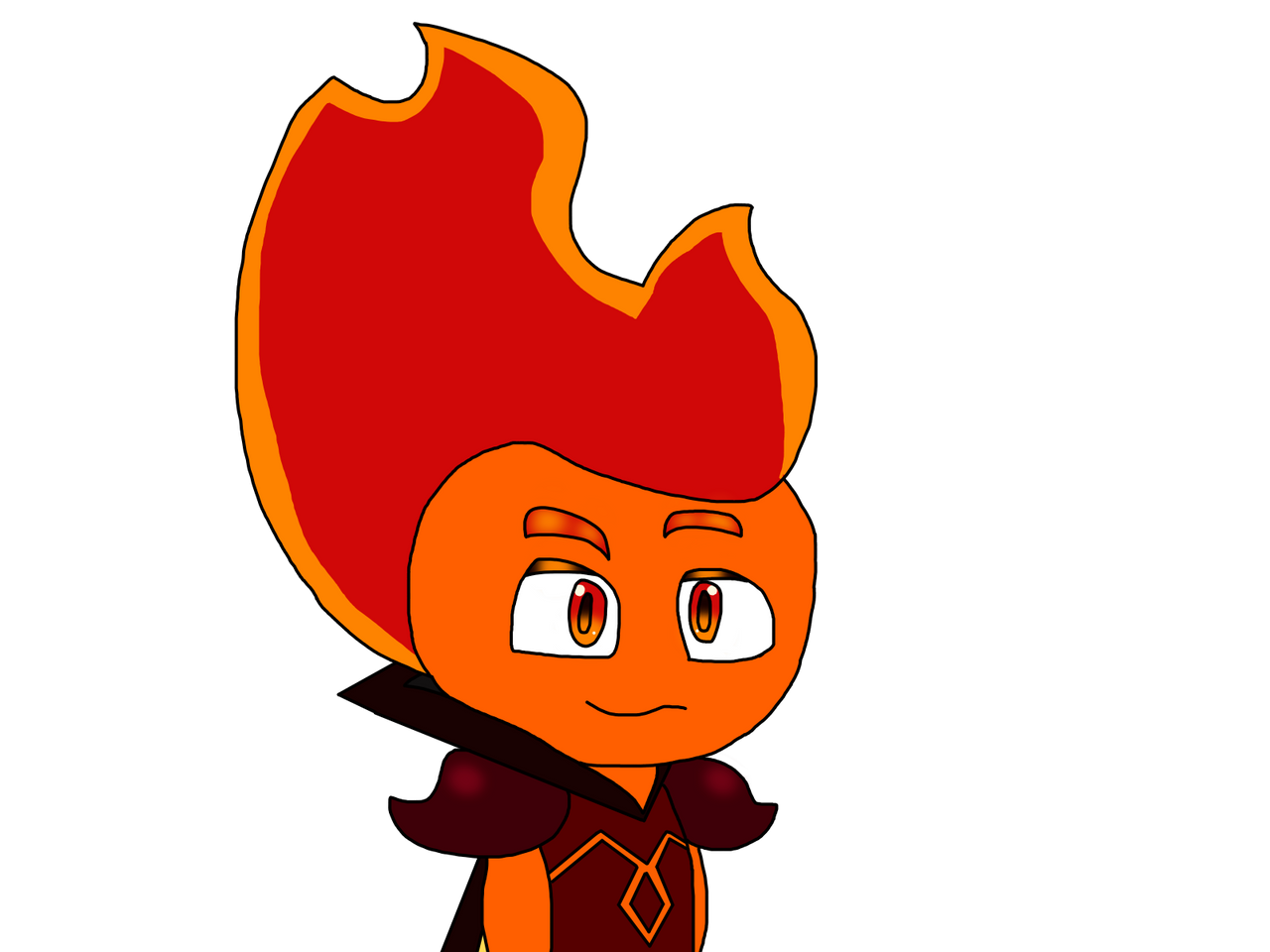 Fire Spirit Cookie by nukebomb70 on DeviantArt