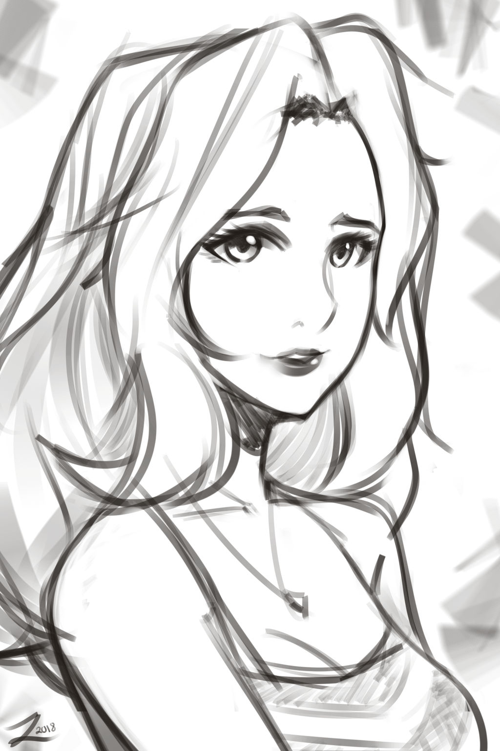 Stardew Valley - Haley Sketch by Zi-ex on DeviantArt