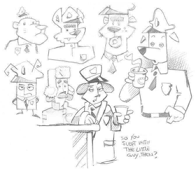 Security Guard Monster Security Guard Applicants by OneMillionMonsters on DeviantArt