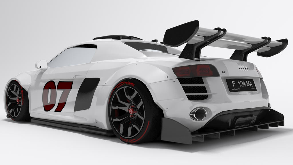 Audi R8 Ram's Racing: back by rama07031994 on DeviantArt