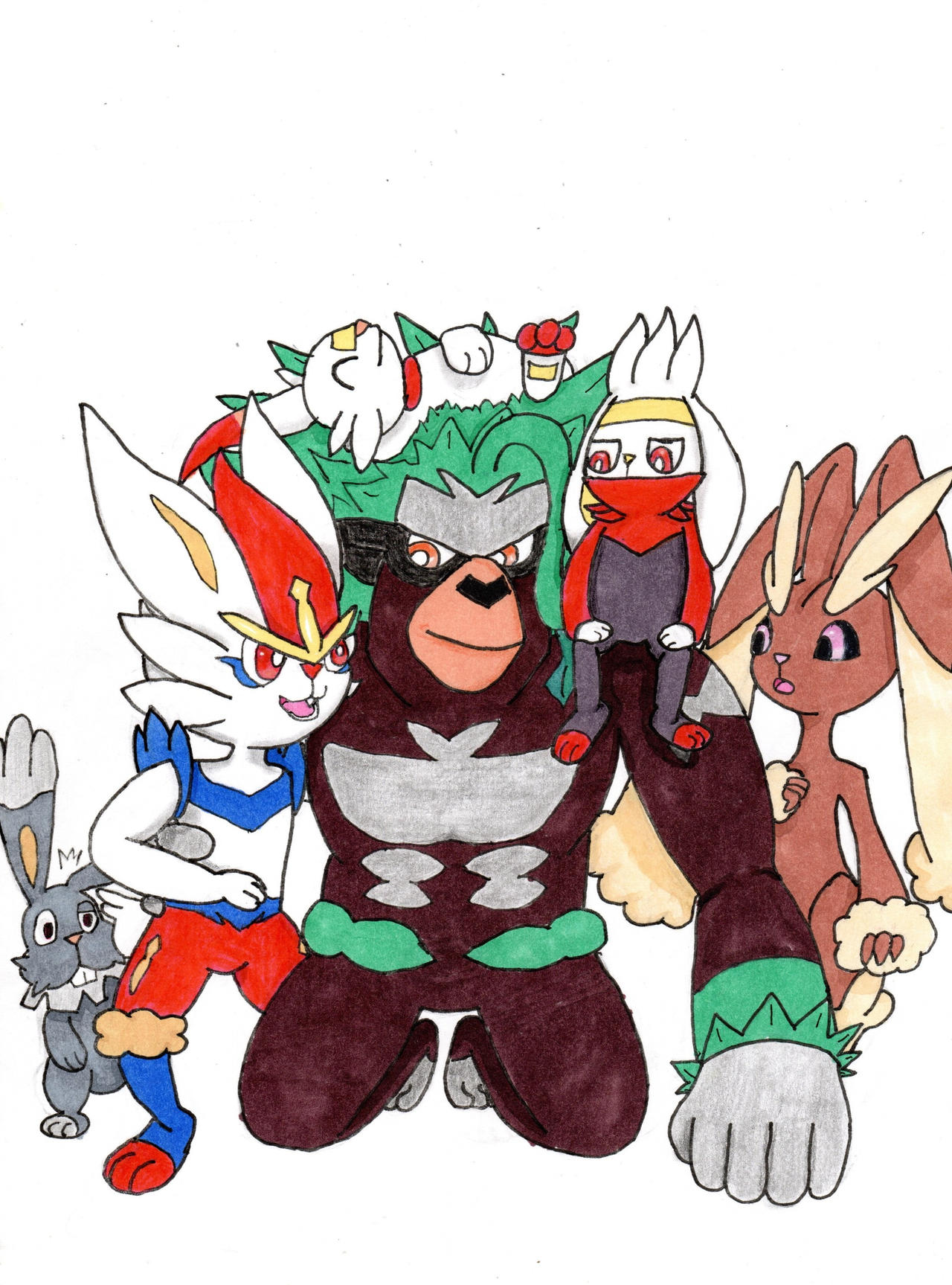 Monkey Easter Scan by Jetulon on DeviantArt