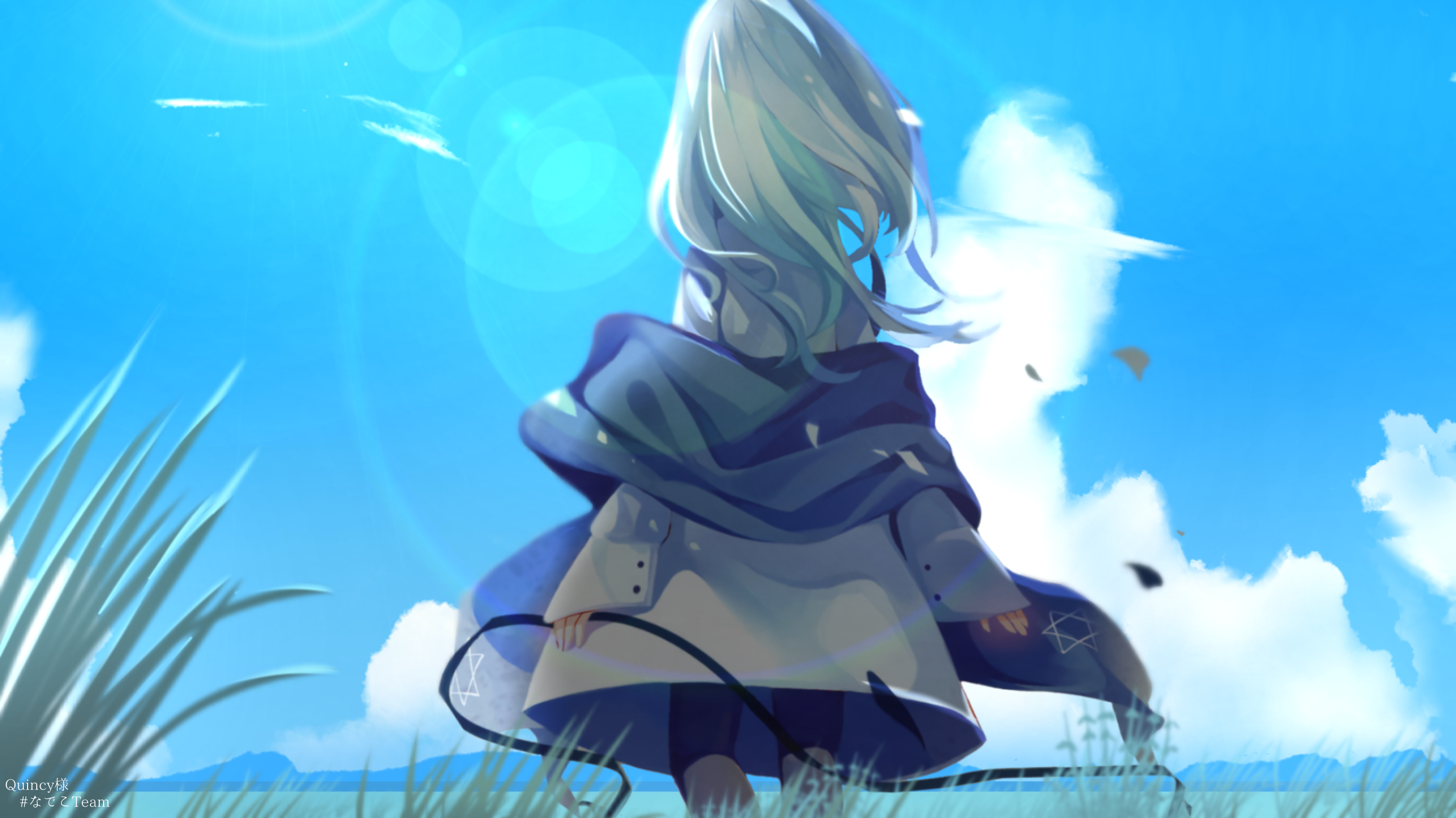 Alone - Anime Wallpaper by QuincyID on DeviantArt Alone - Anime Wallpaper by QuincyID on DeviantArt