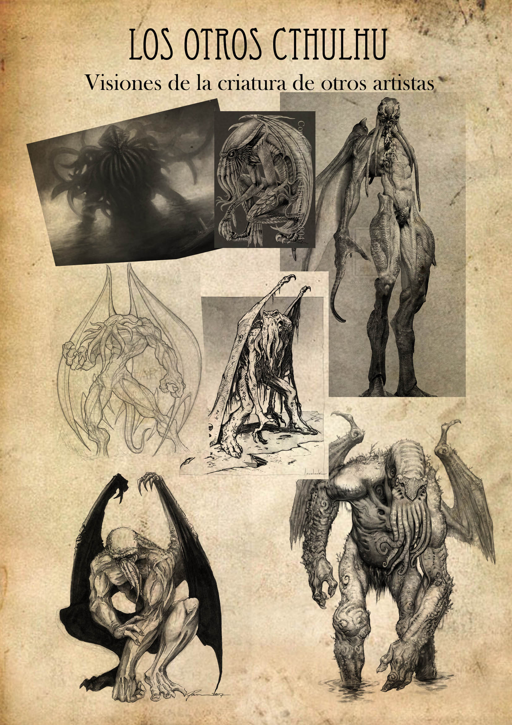 Cthulhu- Concept art 16 by FallenAngelOmega on DeviantArt