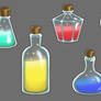 Hand Painted Potions