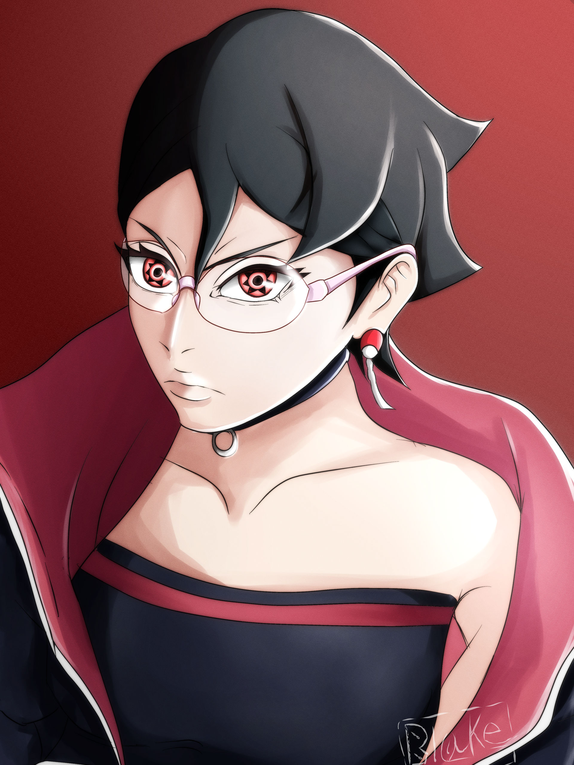 Sarada Uchiha Time Skip by fellartes on DeviantArt