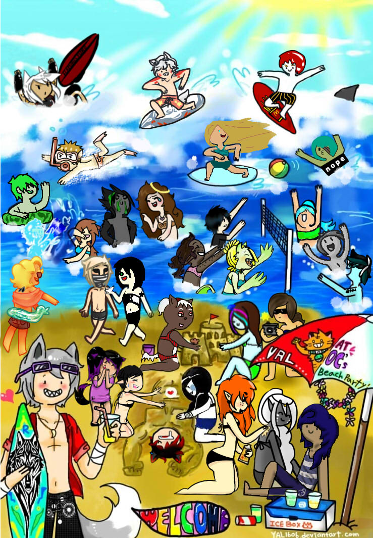 Beach party with Rawol collab FINISHED!!!