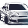 Nissan 200SX S14 - Sketch Spec #EDCGRPHCS