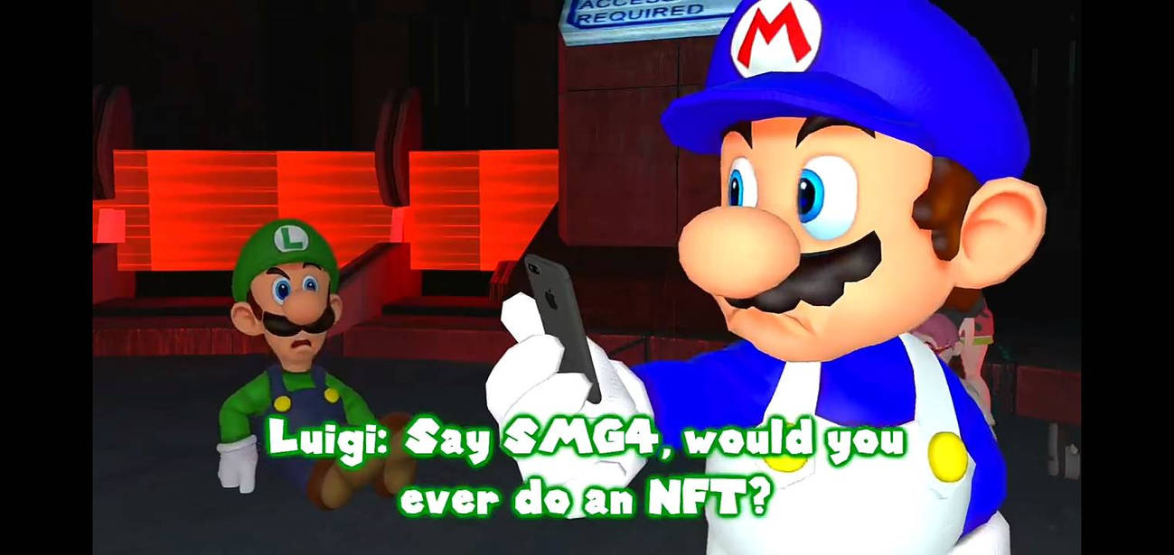 Smg4 sent mario in his phone by Charles-Axel on DeviantArt