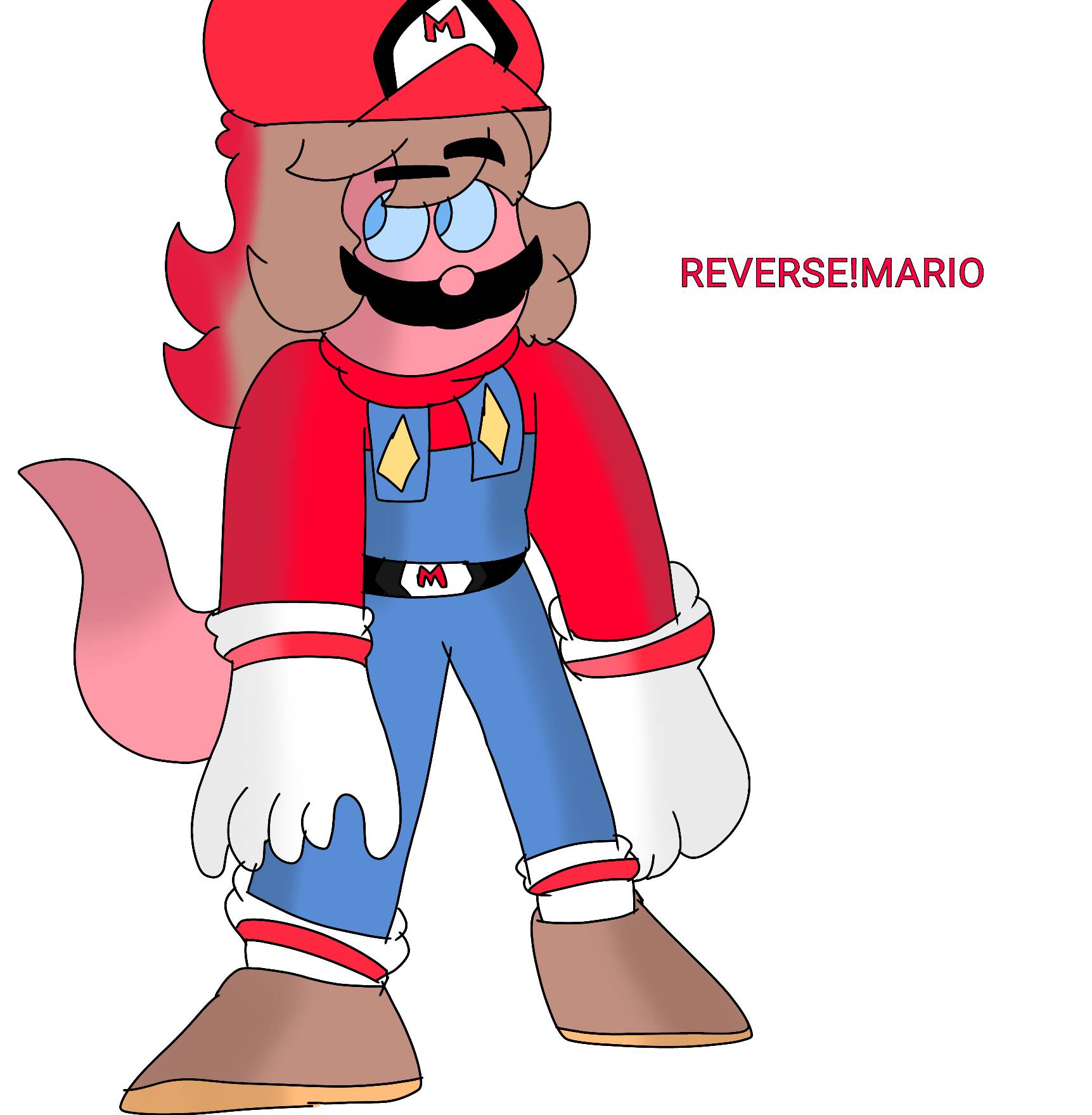 Mario Reverse Sign Reverse!mario by Charles-Axel on DeviantArt