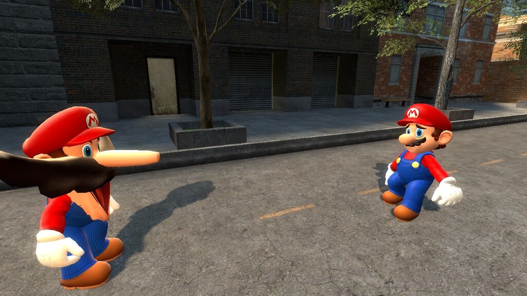 Mario meet Normal mario by Freshsolar24 on DeviantArt