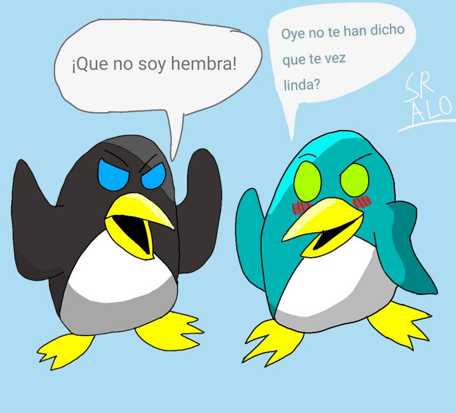Versh Jorge y Luis los pinguinos de vete ala versh by Theredsus on DeviantArt